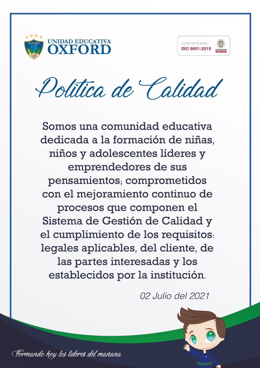 Política de Calidad