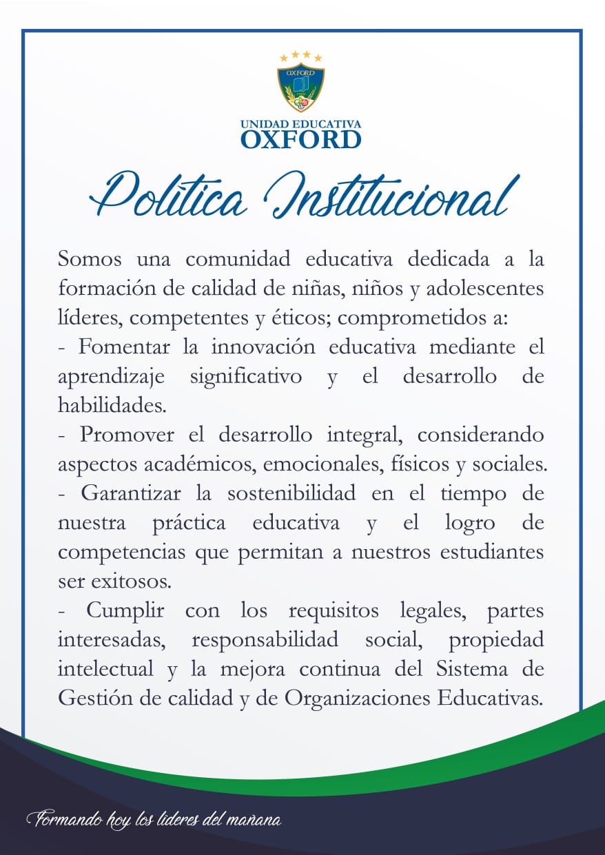 Política Institucional